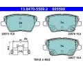 Sada brzdovch destiek ATE ‐ AT LD5509