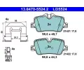 Sada brzdovch destiek ATE ‐ AT LD5524