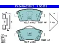 Sada brzdovch destiek ATE ‐ AT LD5528