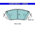 Sada brzdovch destiek ATE ‐ AT LD5533