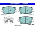 Sada brzdovch destiek ATE ‐ AT LD5537
