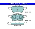 Sada brzdovch destiek ATE ‐ AT LD7137