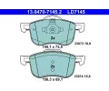 Sada brzdovch destiek ATE ‐ AT LD7145