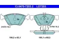 Sada brzdovch destiek ATE ‐ AT LD7203