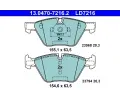 Sada brzdovch destiek ATE ‐ AT LD7216