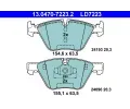 Sada brzdovch destiek ATE ‐ AT LD7223