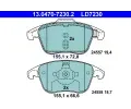 Sada brzdovch destiek ATE ‐ AT LD7230