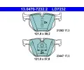 Sada brzdovch destiek ATE ‐ AT LD7232