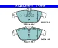 Sada brzdovch destiek ATE ‐ AT LD7257