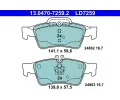 ATE Sada brzdovch destiek Ceramic ‐ AT LD7259