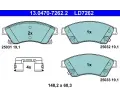 Sada brzdovch destiek ATE ‐ AT LD7262