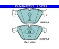 Sada brzdovch destiek ATE ‐ AT LD7275