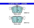 Sada brzdovch destiek ATE ‐ AT LD7293