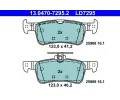 Sada brzdovch destiek ATE ‐ AT LD7295