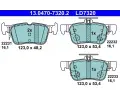 Sada brzdovch destiek ATE ‐ AT LD7320