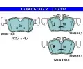 Sada brzdovch destiek ATE ‐ AT LD7337