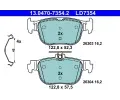Sada brzdovch destiek ATE ‐ AT LD7354
