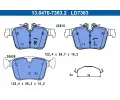 Sada brzdovch destiek ATE ‐ AT LD7363