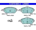 Sada brzdovch destiek ATE ‐ AT LD9003