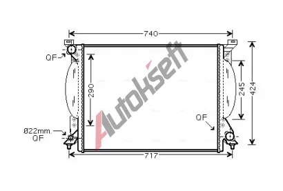 AVA QUALITY COOLING Chladi vody AVA AI2204, AI2204