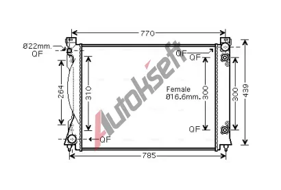 AVA QUALITY COOLING Chladi vody AVA AI2236, AI2236