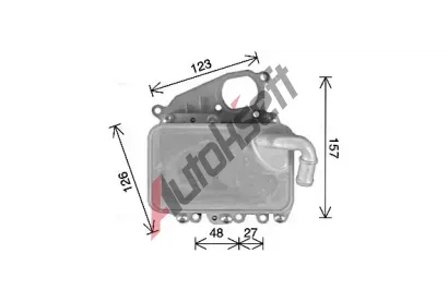 AVA QUALITY COOLING Chladi oleje AVA AI3405H, AI3405H