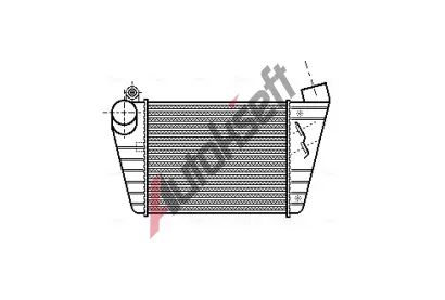 AVA QUALITY COOLING Chladi vzduchu intercooler AVA AI4172, AI4172