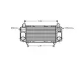 Chladi vzduchu intercooler AVA QUALITY COOLING ‐ AVA AI4192