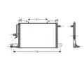Kondenztor klimatizace AVA QUALITY COOLING ‐ AVA AI5117