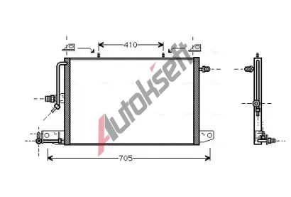AVA QUALITY COOLING Kondenztor - klimatizace AVA AI5117, AI5117