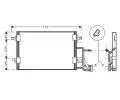 Kondenztor klimatizace AVA QUALITY COOLING ‐ AVA AI5173