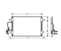 Kondenztor klimatizace AVA QUALITY COOLING ‐ AVA AI5175
