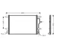 Kondenztor klimatizace AVA QUALITY COOLING ‐ AVA AI5199