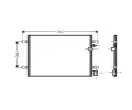 Kondenztor klimatizace AVA QUALITY COOLING ‐ AVA AI5237