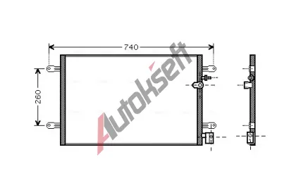 AVA QUALITY COOLING Kondenztor - klimatizace AVA AI5237, AI5237