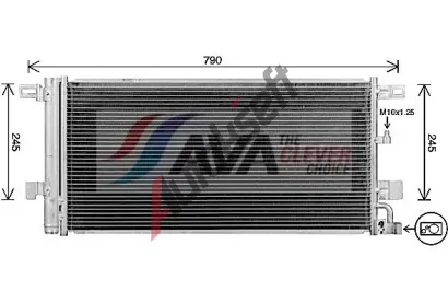 AVA QUALITY COOLING Kondenztor klimatizace ** CLEVER FIT ** AVA AI5439D, AI5439D
