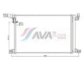 Kondenz�tor klimatizace&nbsp;AVA QUALITY COOLING&nbsp;&dash;&nbsp;AVA AI5459D