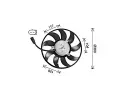 Vtrk chlazen motoru AVA QUALITY COOLING ‐ AVA AI7528