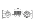 Vnitn ventiltor AVA QUALITY COOLING ‐ AVA AI8378