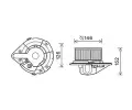 Vnitn ventiltor AVA QUALITY COOLING ‐ AVA AI8501