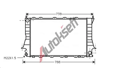 AVA QUALITY COOLING Chladi vody AVA AIA2083, AIA2083