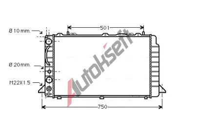 AVA QUALITY COOLING Chladič vody AVA AIA2089, AIA2089 AVA QUALITY COOLING Chladič vody AVA AIA2089, AIA2089