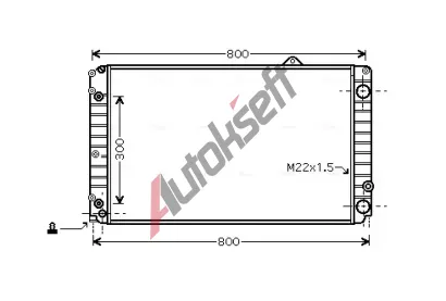 AVA QUALITY COOLING Chladi vody AVA AIA2099, AIA2099