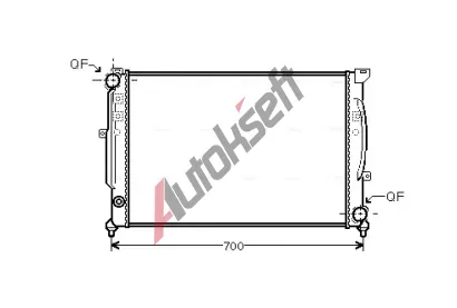 AVA QUALITY COOLING Chladi vody AVA AIA2124, AIA2124