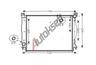 AVA QUALITY COOLING Chladi vody AVA AIA2245, AIA2245