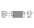 Chladi� vzduchu intercooler&nbsp;AVA QUALITY COOLING&nbsp;&dash;&nbsp;AVA AIA4187