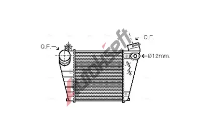 AVA QUALITY COOLING Chladi vzduchu intercooler AVA AIA4200, AIA4200