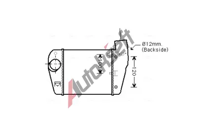 AVA QUALITY COOLING Chladi vzduchu intercooler AVA AIA4350, AIA4350