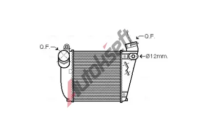 AVA QUALITY COOLING Chladi vzduchu intercooler AVA AIA4354, AIA4354