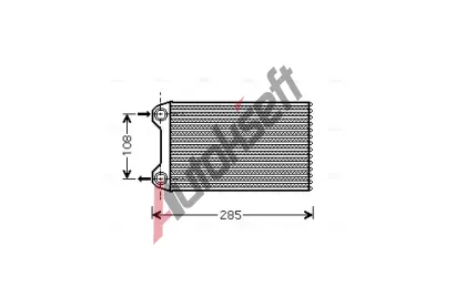 AVA QUALITY COOLING Vmnk tepla vnitnho vytpn AVA AIA6223, AIA6223
